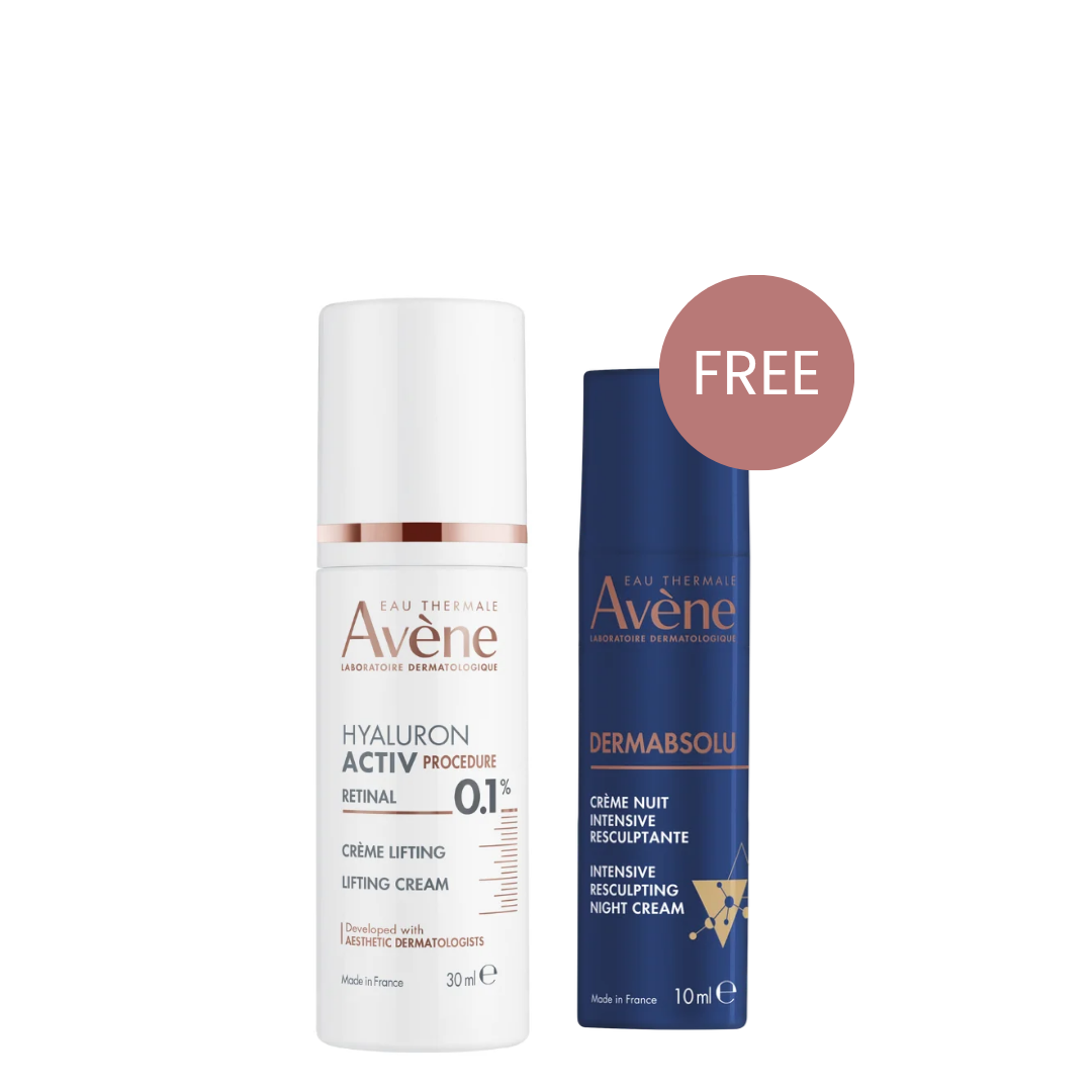 Buy Hyaluron Activ Procedure Retinal Lifting Cream - 0.1% Retinal & Get Free Gift - DermAbsolu Intensive Resculpting Night Cream 10mL